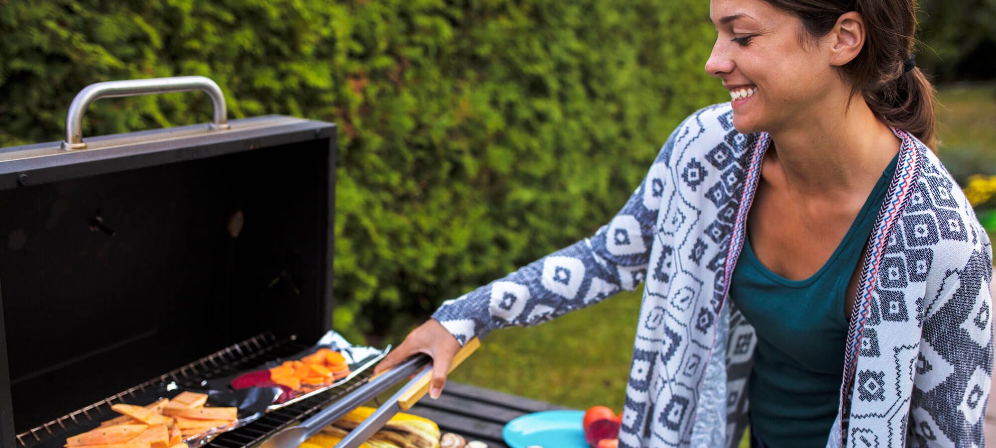 Grill pour végétarien